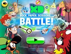 Disney XD: Rock Paper Scissors Battle